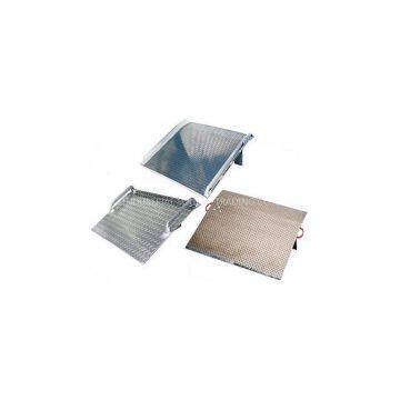 Aluminum Dockboards with Welded Aluminum Curbs