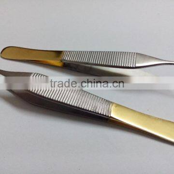 Adson Tissue Forceps TC Tweezer/Micro Plier Tissue Pliers College Tweezers Adson Forceps Dissecting Tweezers Semken Taylor Force photo-2