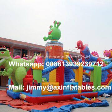 Cheap Price PVC Outdoor Inflatable Game Equipments,Giant Kids Dinosaur Inflatable Bouncer For Sale photo-2