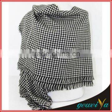 In Stock Thick Pashmina Houndstooth Scarves