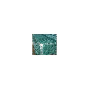 PVC coated welded wire mesh fence