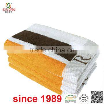 Direct factory of custom design dobby jacquard bath towel