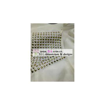 311 Shoulder Hot-fix Heat Transfer Rhinestone Motif Design 2