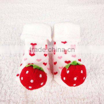 Unisex Cartoon Newborn Baby Non Slip Socks Slipers Shoes Boots Booties