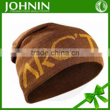 hot sale new product 2015 new design acrylic custom winter beanies