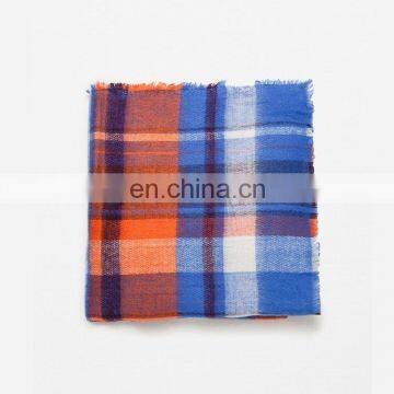 Europe And The United States Orange Winter Thickening Lady's Thermal Scarf