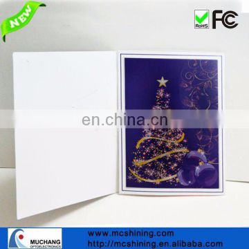 voice recordable led lighting greeting card