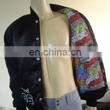 Customize Sublimation And embroidery baseball jackets