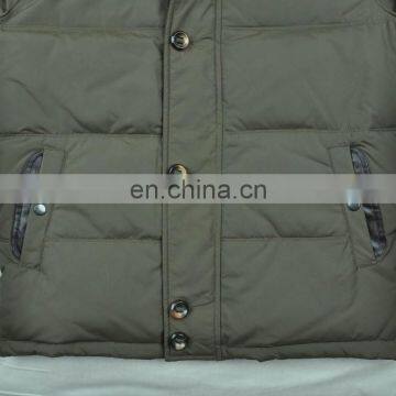 2017 Lastest Fashion Army Style Handsome Hooded Big Fur Down Jacket photo-5