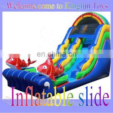 2013 Top quality inflatable pool slide for rent