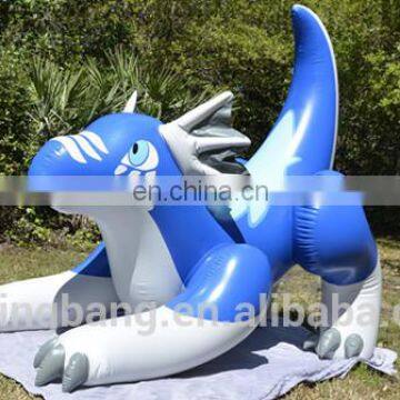 Ningbang Hot Sale Giant Inflatable Zenith Dragon Blue Color,pvc Inflatable Toy photo-2