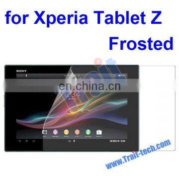 China Cheap Frosted Screen Guard for Sony Xperia Tablet Z Matte Screen Protector Film