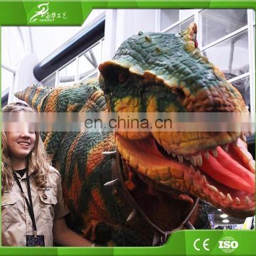 KAWAH Life Like Adult Realistic Life Like T Rex Dinosaur Costume