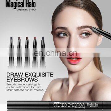 Newest Makeup Magical Halo Waterproof Eyebrow Pencil Automatically Makeup Brow Pencil 5 Colors High Quality Free Shipping photo-2