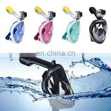 Underwater Diving Mask Full Face Snorkel Mask Set Swimming Training Scuba Mergulho Full Face Snorkeling Mask Anti Fog For Gopro photo-5