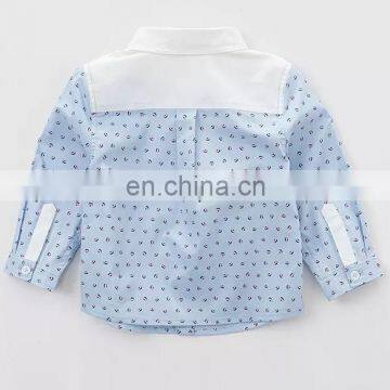T-BSS003 Chinese Clothing Manufacturers New Style Fashion Boys Printed Shirt photo-5