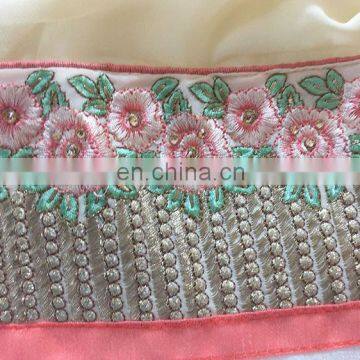 2017 Casual Party Wear Stylish Semi-Stitched Salwar Kameez / Heavy Embroidery Work Georgette Suits (salwar Kameez Suits) photo-6