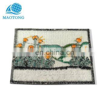OEM China Factory Cheap Custom Personalized 3D Traveling University Embroidery Blank Patches for Embroidery photo-2