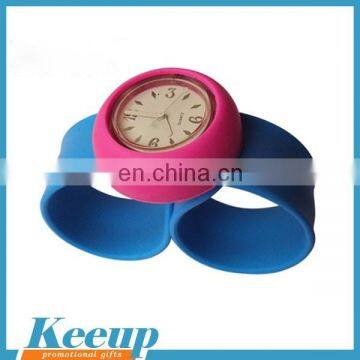 Custom Design Silicone Kids Snap On Watch