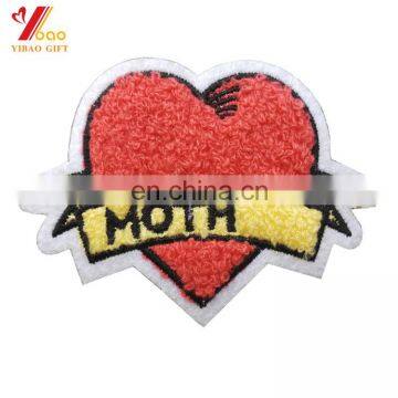 2017 Promotional gift with custom logo good quality chenille patches