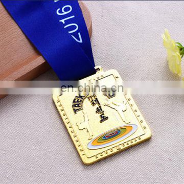 sports custom metal medal ribbons manufacturer