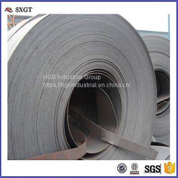 factory cutting hot rolled carbon metal mild steel strip in coils