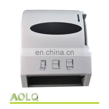 Newest jumbo manual hand roll paper towel dispenser