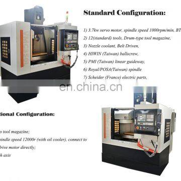 China CNC Metal Router Milling Machine With Belt Drive photo-4