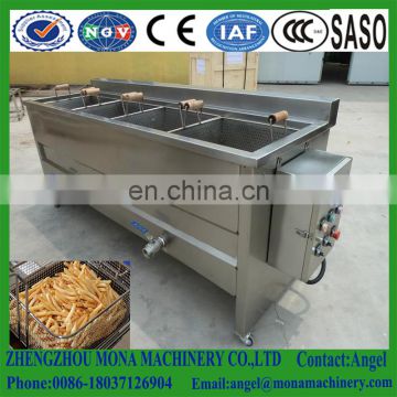 Semi/Full automatic potato chips french fried machine/chips frying machine/sweet potato stick fryer