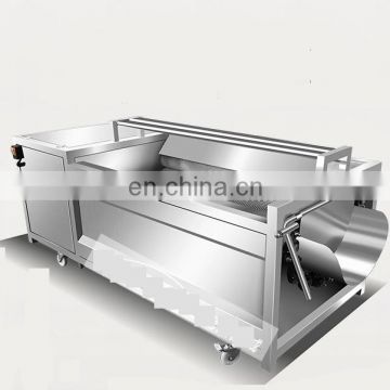 Hot Sale Good Quality potato brush cleaning machine fruit washing machine brush potato cleaning machine