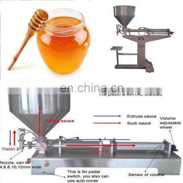 Manual single head piston filler/Pneumatic filling machine