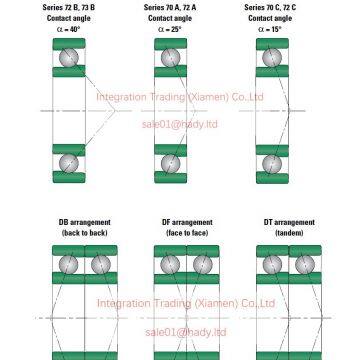 3204 3304 3205 3305 3206 3306 3207 3307 Angular Contact Ball Bearings photo-3