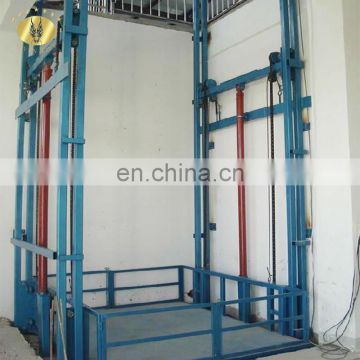 7LSJC Shandong SevenLift heavy load hydraulic vehicle lift platform machine for cargo full closed