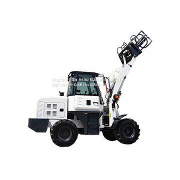 China Farm Articulated 1.2ton Wheels TL12 Mini Wheel Loader For Sale
