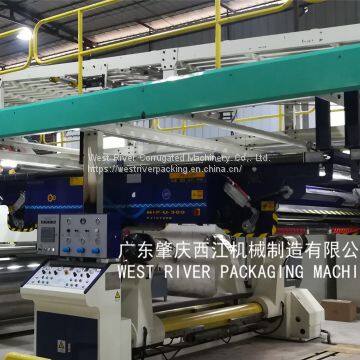 5Ply Fully Automatic Corrugated Cardboard Production Line Equipment ABCEF flutes