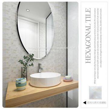 Factory Blue Abalone Marble Mosaic Tile New Zealand MSW1003 photo-4