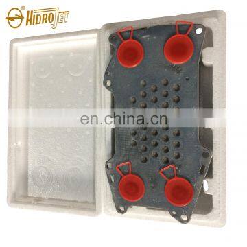 Diesel engine parts oil cooler cover D6E