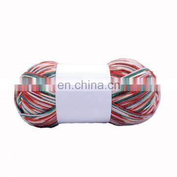 2.6NM 100g 72%Polyester 24%Acrylic 4%Wool Spray Yarn Knitting Fancy Yarn Blended Yarn photo-2