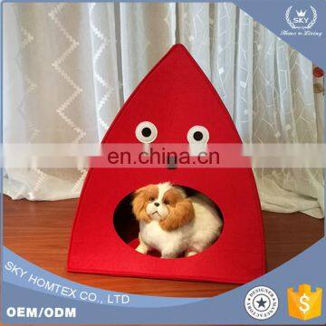 The Cute Cartoon Wool Like Handmade Pet Dog Bed photo-5