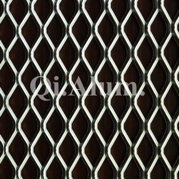 Aluminum Ceiling Expanded Metal Mesh China PVDF Paint Panel