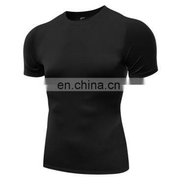 Wholesale Custom High Quality Fitness Compression Sport Gym T Shirt for Men photo-2