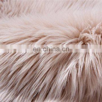 100% Acrylic Cheap Warm Shaggy Plush Area Faux Fur Carpet Rug photo-5