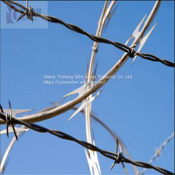 Barbed Razor Wire/ Stainless Steel Razor Barbed Wire/ Razor Wire Mesh (factory) photo-2