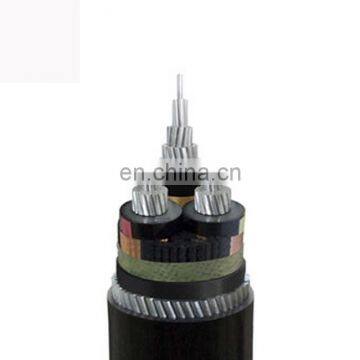 11KV 70mm2 XLPE 3 core power cable submersible pump cable