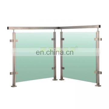Durable Stainless Steel Balcony Staircase Glass Balustrade photo-6