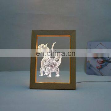 3D Print Creative Novelty Rechargeable Night Light Night Light Table Lamp Portable Led Night Light photo-3