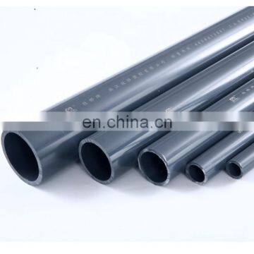 SCH80 DIN Grey Pvc Upvc Plastic Pipe for Chemical Industry photo-6