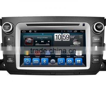 Android 4.4 5.1 Car Dvd Radio Player for Benz Smart With Touch Screen Wifi photo-2