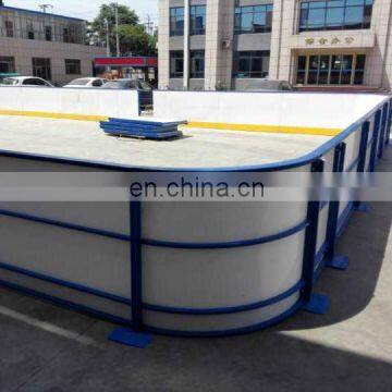 street hockey wall portable court barrier hockey dasher board kick plate