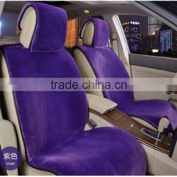 Customized Size and Color Faux Fur Sheepskin Car Seat Cover With EXW Price photo-3
